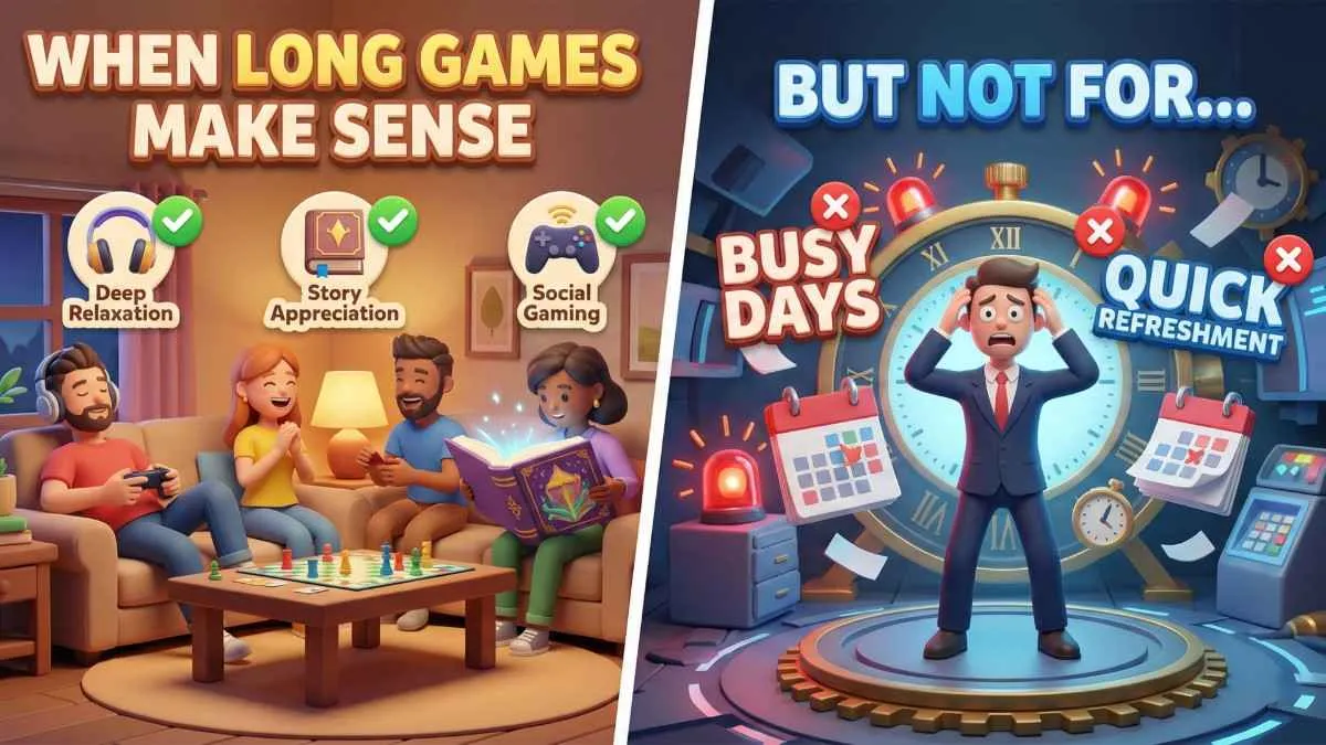 Why Small Games Are Better Than Long Games for Mental Refreshment