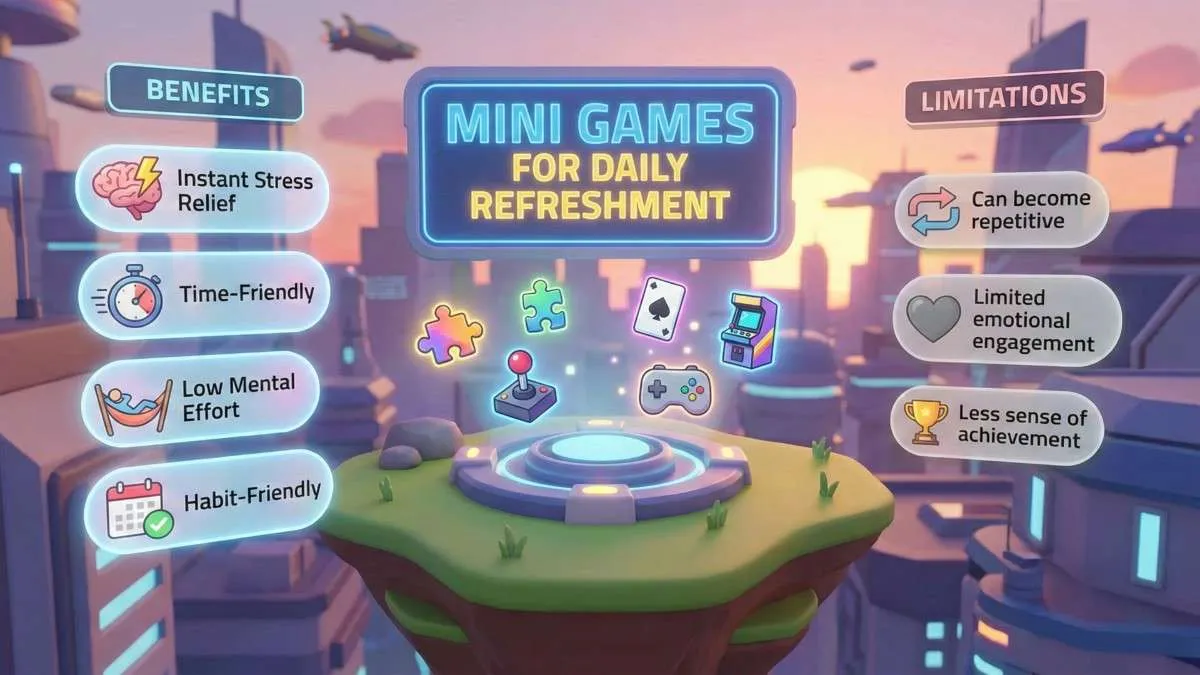 Mini Games vs Big Games: Which Is Better for Daily Refreshment?