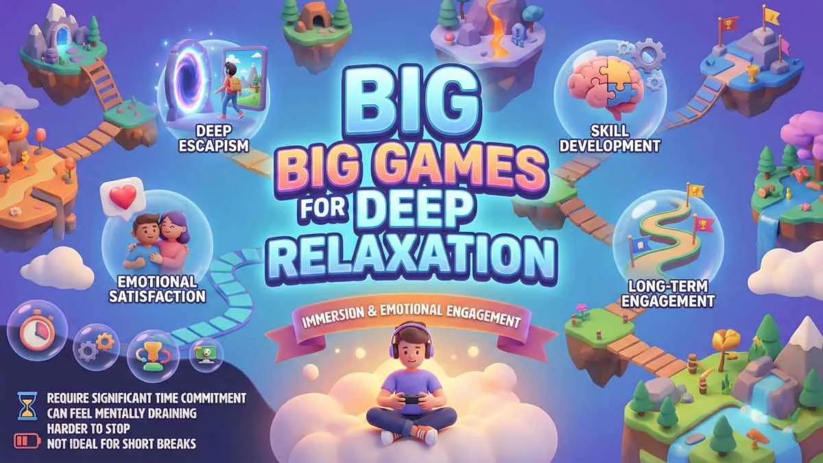 Mini Games vs Big Games: Which Is Better for Daily Refreshment?