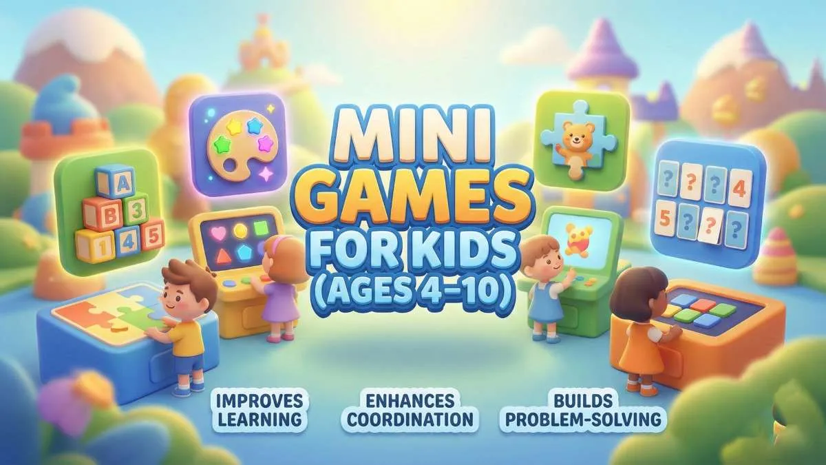 Safe & Free Online Mini Games for All Age Groups