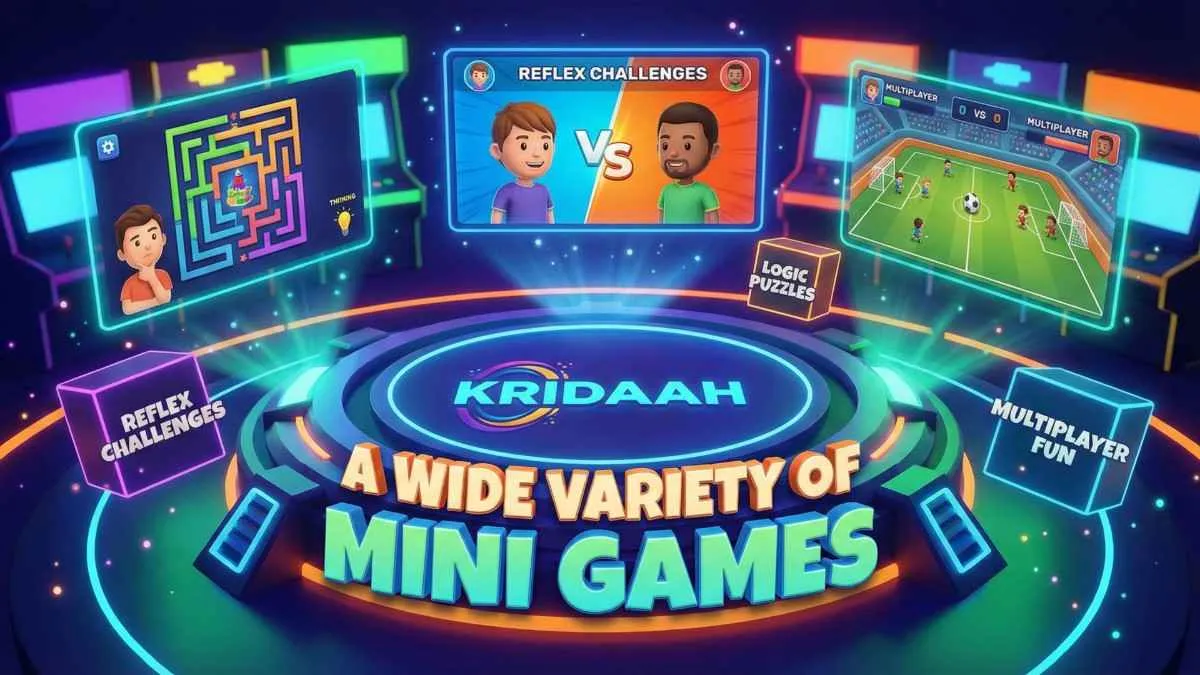 Why Kridaah Is the Best Place for Quick & Fun Mini Games